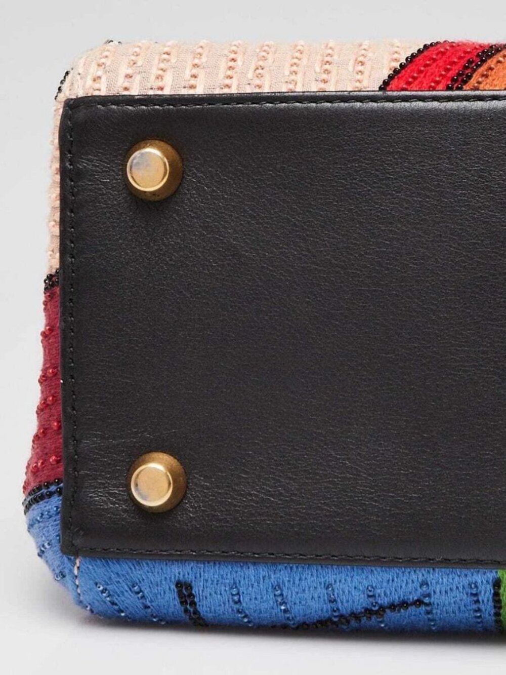 Christian Dior Multicolor Fabric Tarot Embroidered and Beaded Judgement Mediu... - Picture 5 of 12